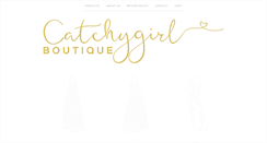 Desktop Screenshot of catchygirl.com
